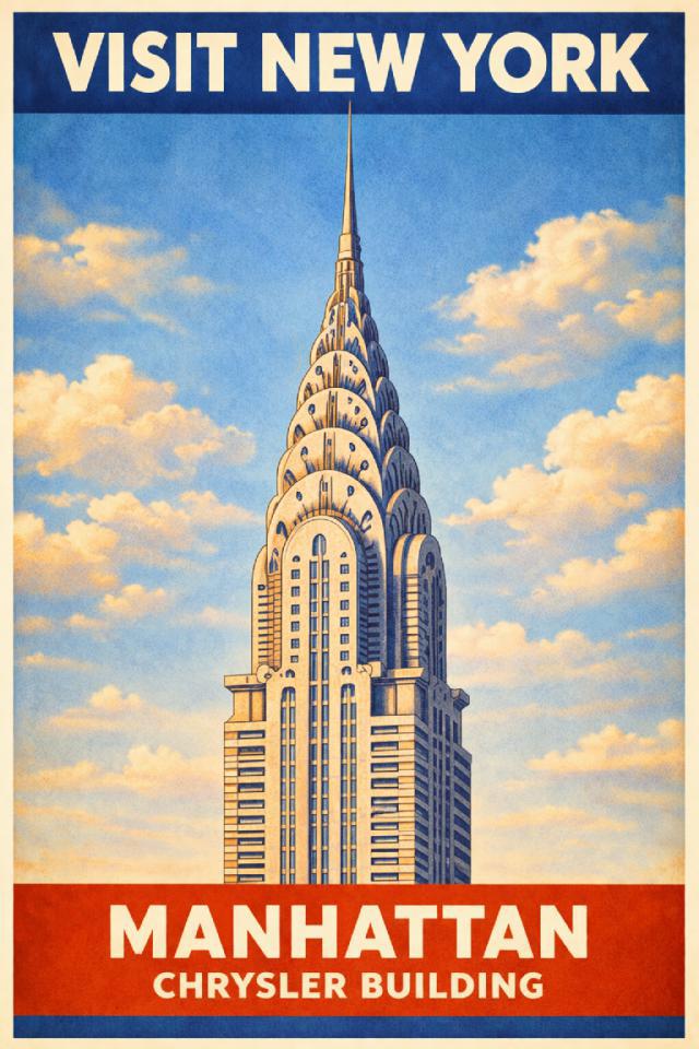 Retro Exploration Poster 2