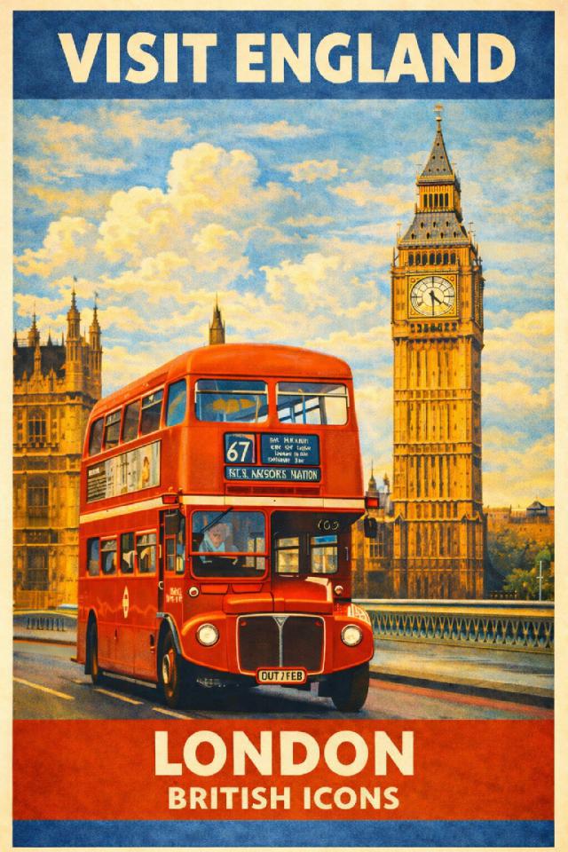 Retro Exploration Poster 3